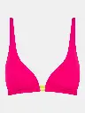 Haut de Bikini triangle coque sans armatures CHANTELLE "Easy Pop" C22JQF - Raspberry 07J