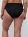 Bas de Bikini culotte taille haute rabatable CHANTELLE "Icon" C16VC5 - Noir 011