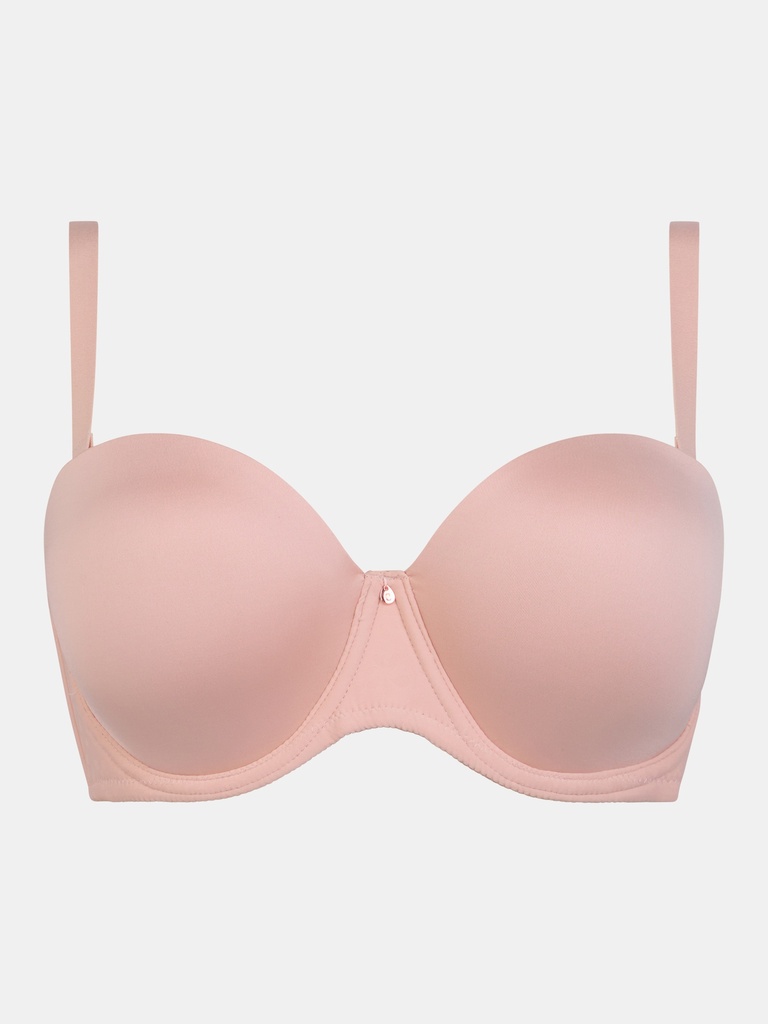 Soutien-gorge bandeau coque CHANTELLE "Comfort Chic" C18JNK - Soft Pink ORG