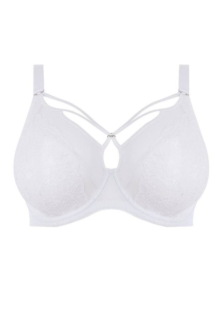 Soutien-gorge armature spécial poches profondes ELOMI "Brianna" EL8080 - Blanc WHE