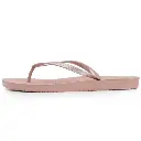 Thongs femme tige paillettes ISOTONER 94502 - Vieux Rose ABS (copie)