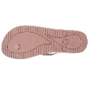 Thongs femme tige paillettes ISOTONER 94502 - Vieux Rose ABS (copie)