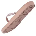 Thongs femme tige paillettes ISOTONER 94502 - Vieux Rose ABS (copie)