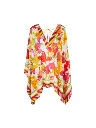 Poncho LISE CHARMEL "Envolée Florale" ASB6283 - Bouquet Floral 19038