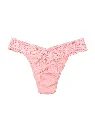 String dentelle stretch HANKY PANKY "Original Rise Thong" 4811P - Pretty In Peach Pink PNPP