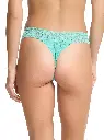 String dentelle stretch HANKY PANKY "Original Rise Thong" 4811P - Sea You Later Green STLG