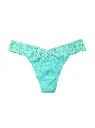 String dentelle stretch HANKY PANKY "Original Rise Thong" 4811P - Sea You Later Green STLG