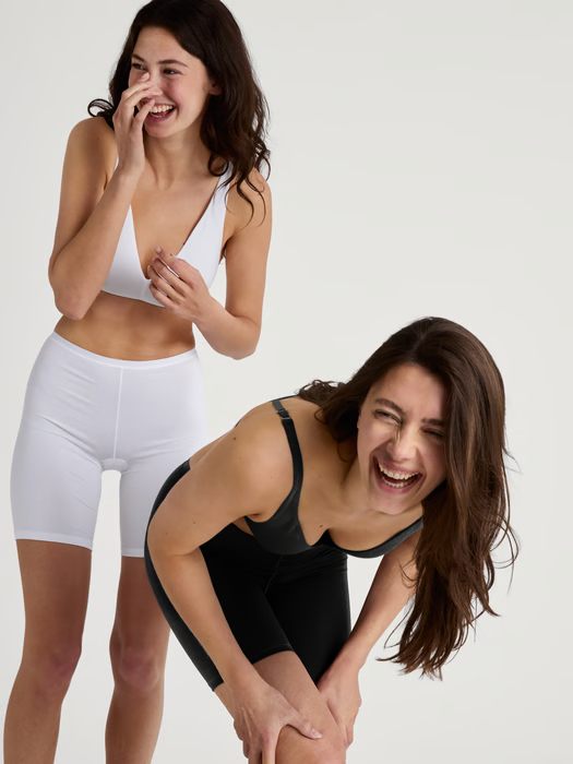 Culotte short à jambes moyennes 92% coton CALIDA "Natural Comfort" 26175 - Noir 992