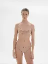 Soutien-gorge armature foulard plongeant SIMONE PERELE "Délice" 12X319 - Peau 709