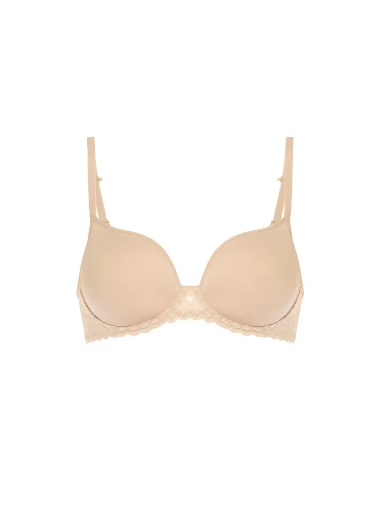 Soutien-gorge coques spacer plongeant SIMONE PERELE "Subtile" 19Y316 - Peau Rosée 739