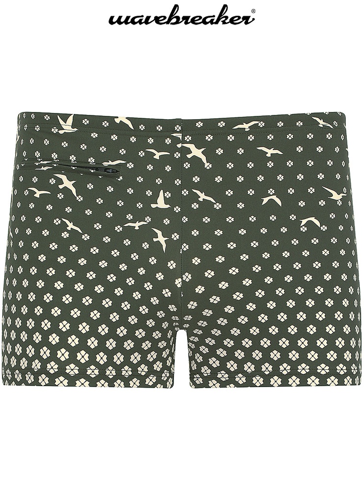 Maillot boxer homme WAVEBREAKER 55303 - Vert Imp. 74