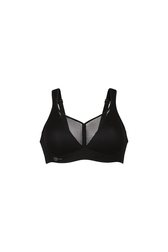 Soutien-gorge de sport à coques sans armatures ANITA ACTIVE Maximum Support "Air control deltapad" 5544 - Noir 001