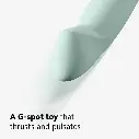 Vibromasseur pulsateur point G FUN FACTORY "Stronic G Forte" - Sage Green