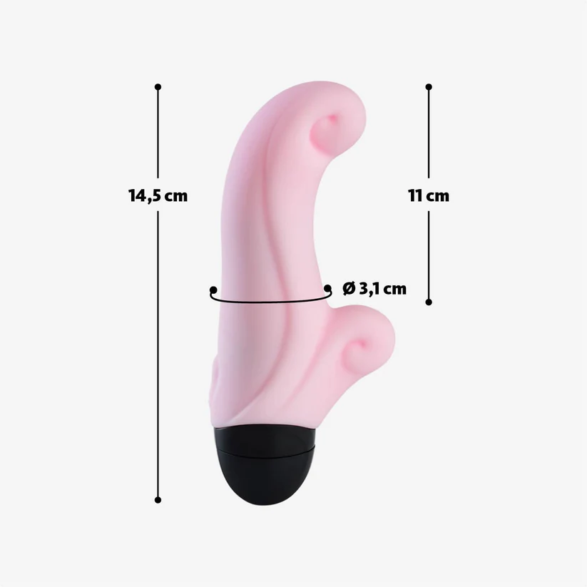Mini vibromasseur à pile FUN FACTORY "Ocean" - Rose