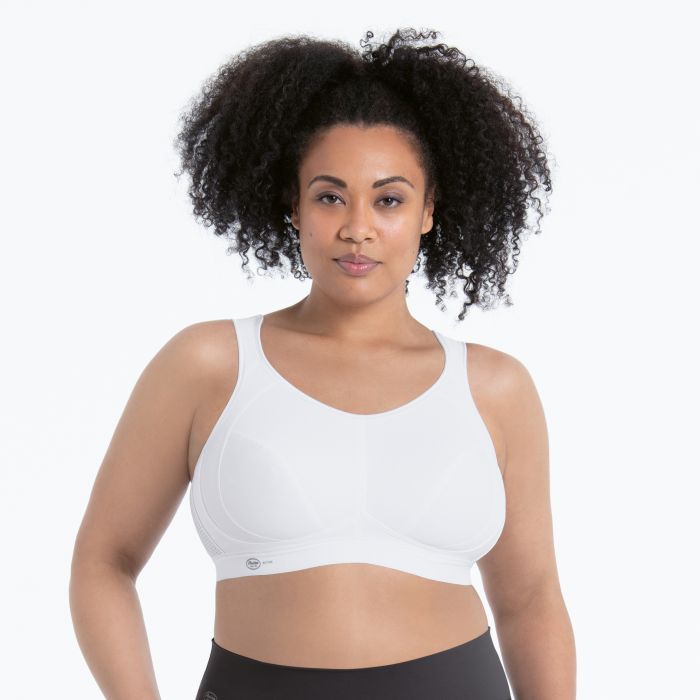Soutien-gorge de sport sans armatures ANITA ACTIVE Maximum Support "Extrême control" 5527 - Blanc 006
