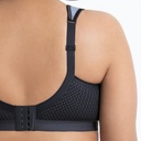 Soutien-gorge de sport sans armatures ANITA ACTIVE Maximum Support "Extrême control" 5527 - Gris chiné 254