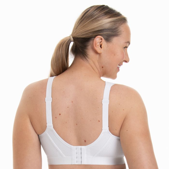Soutien-gorge de sport sans armatures bonnets profonds ANITA ACTIVE "Extrême Control Plus" 5567 - Blanc 006