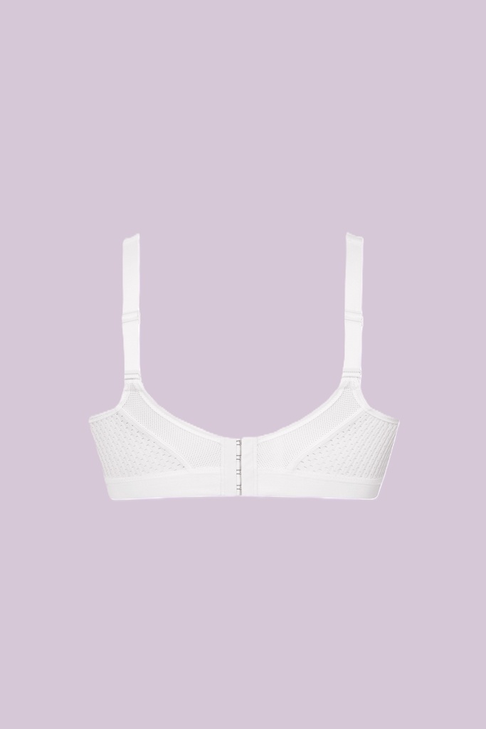 Soutien-gorge de sport sans armatures bonnets profonds ANITA ACTIVE "Extrême Control Plus" 5567 - Blanc 006