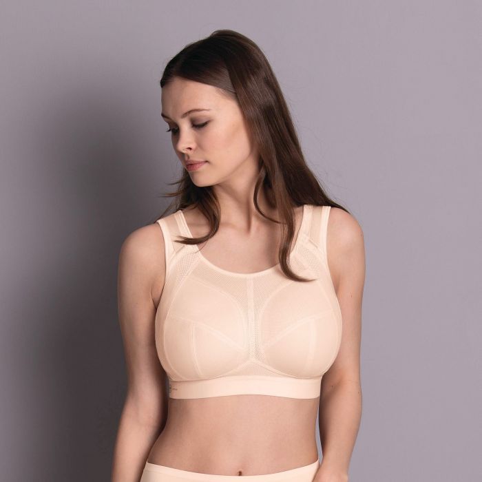 Soutien-gorge de sport sans armatures bonnets profonds ANITA ACTIVE "Extrême Control Plus" 5567 - Rose Elégant 107