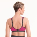 Soutien-gorge de sport sans armatures ANITA ACTIVE Maximum Support "Performance" 5566 - Pink Anthracite 588