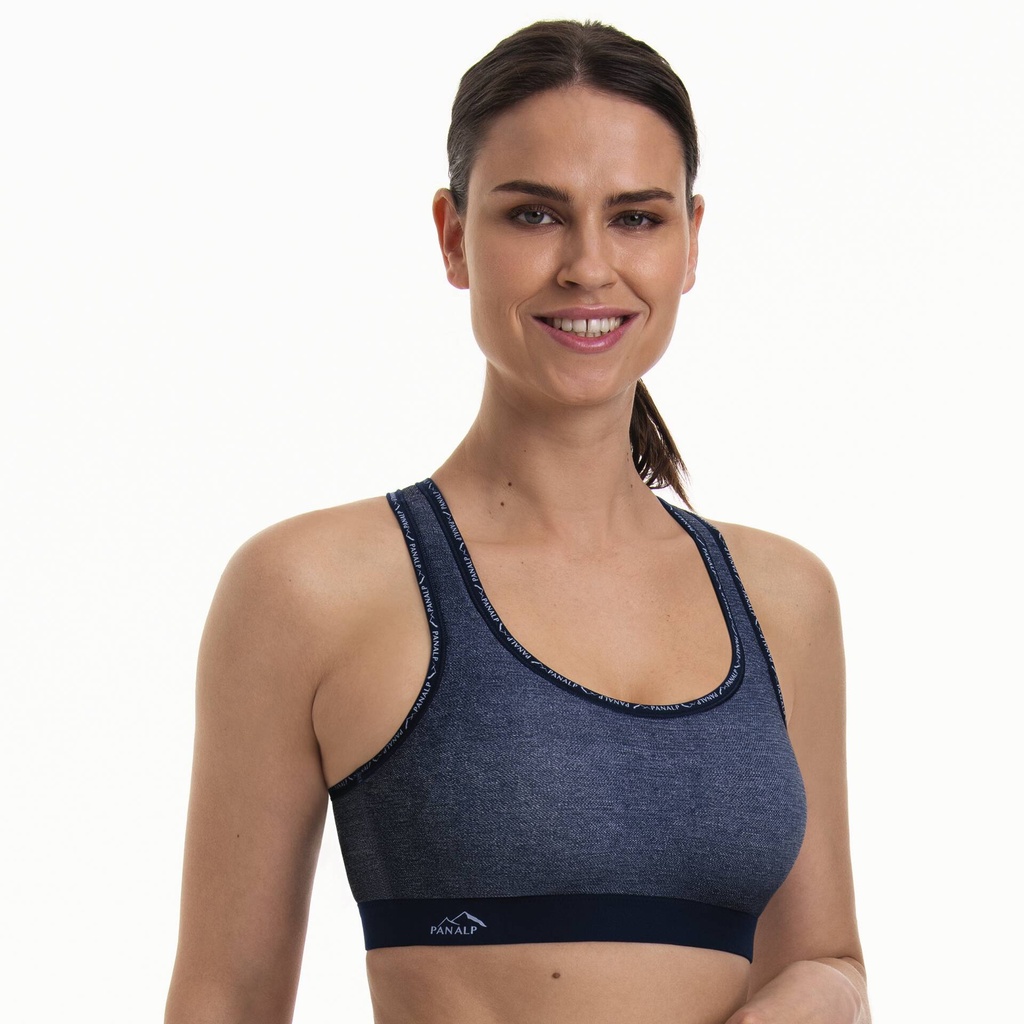 Soutien-gorge de sport sans armatures ANITA ACTIVE Maximum Support "Panalp Delta" 5562 - Jeans 342