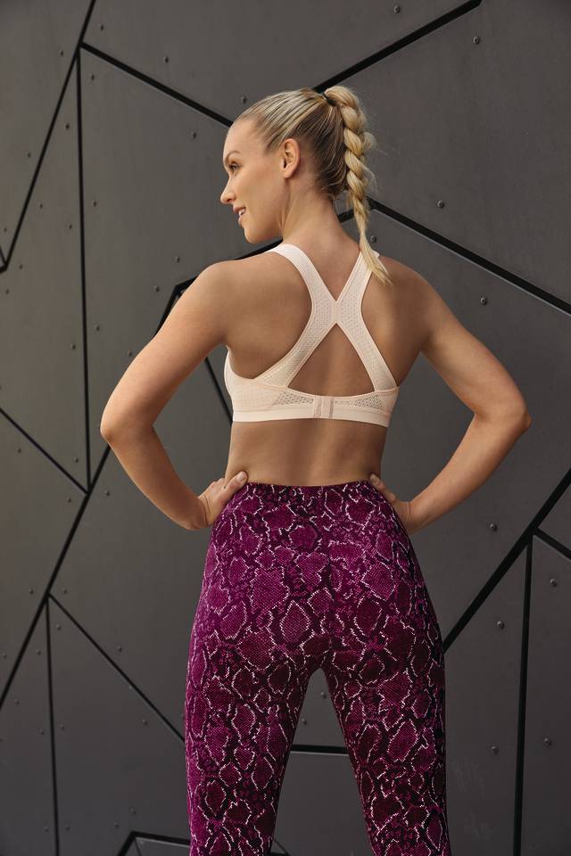 Soutien-gorge de sport sans armatures ANITA ACTIVE Maximum Support "DynamiX Star" 5537 - Rose Elégant 107
