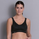 Soutien-gorge de sport sans armatures moulé ANITA ACTIVE Firm Support "Light & Firm" 5521 - Noir 001 