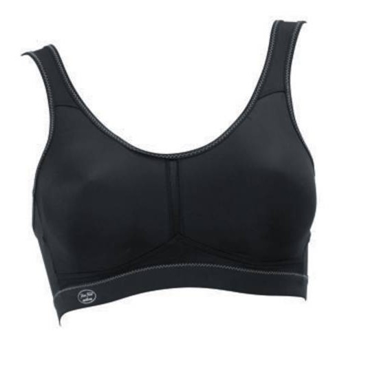 Soutien-gorge de sport sans armatures moulé ANITA ACTIVE Firm Support "Light & Firm" 5521 - Noir 001 