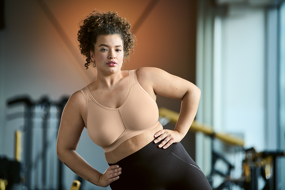 Soutien-gorge de sport sans armatures moulé ANITA ACTIVE Firm Support "Light & Firm" 5521 - Deep Sand 722