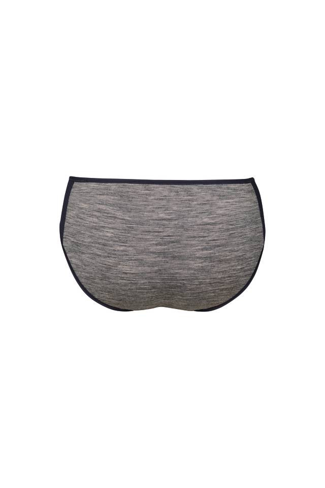 Shorty de sport respirant ANITA ACTIVE "Panalp Wool"1655 - Anthracite Mélange 472