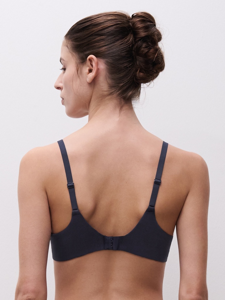 Soutien-gorge armaturé enveloppant CHANTELLE EASY FEEL "Norah" C13F10 - Bleu Outremer 023