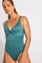 Maillot une pièce - LIVIA "Nancie Bellemare" - Vert Bouteille ZJH77 