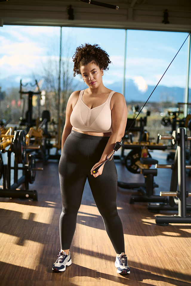 Legging de sport massant & respirant ANITA ACTIVE "Sport Tights Massage+" 1699 - Anthracite 408