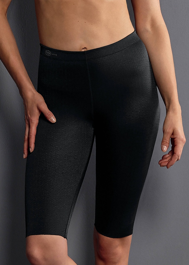 Legging de sport court massant & respirant ANITA ACTIVE "Sport Tights Massage" 1691 - Noir 001