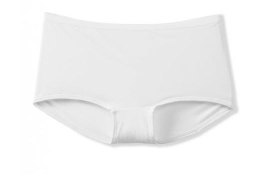 Shorty coupe classique en Econyl recyclé CALIDA "Eco Sense" 24138 - Blanc 001 (Gros plan)