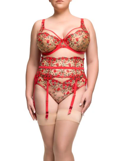 Culotte Taille Haute DITA VON TEESE "Rosewyn" D21044 - Flame 