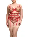 Culotte Taille Haute DITA VON TEESE "Rosewyn" D21044 - Flame 