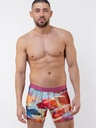 Boxer homme fantaisie microfibre avec maintien intérieur LOIC HENRY "Identity" KBI104X - Parapluies