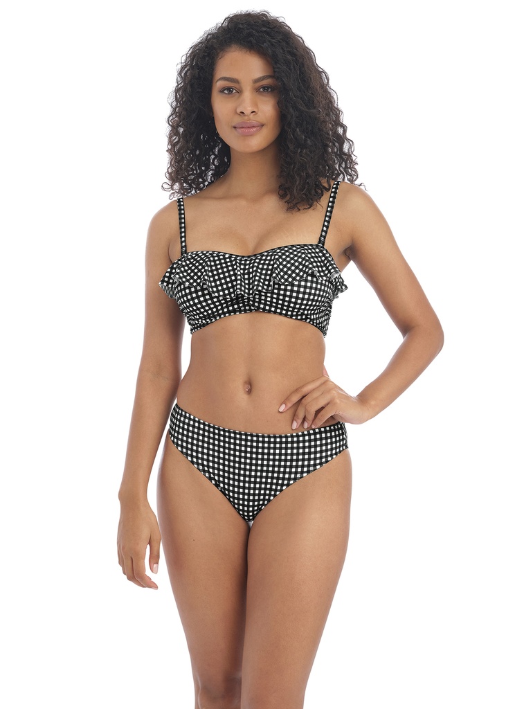 Dessus de bikini à coques bandeau FREYA "Check In" AS201910 - Monochrome MOM