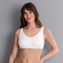 Soutien-gorge post-opératoire pour prothèses sans armatures fermeture avant ANITA CARE "Isra" 5315X - Blanc 006