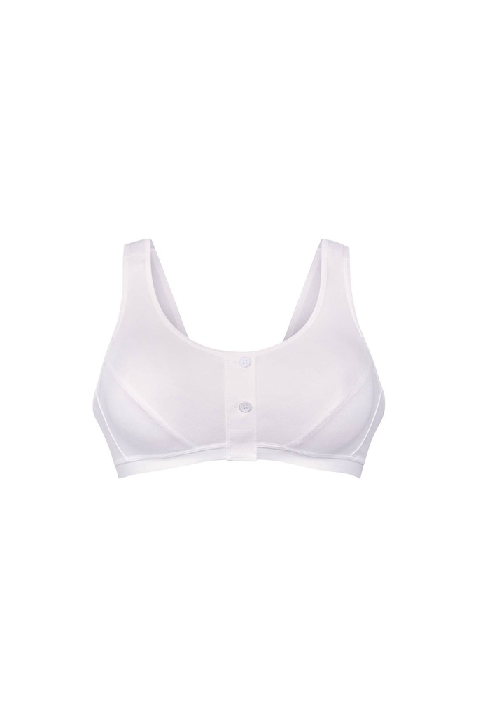 Soutien-gorge post-opératoire pour prothèses sans armatures fermeture avant ANITA CARE "Isra" 5315X - Blanc 006