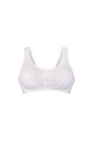 Soutien-gorge post-opératoire pour prothèses sans armatures fermeture avant ANITA CARE "Isra" 5315X - Blanc 006