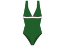 Maillot une pièce triangle sans coques BANANA MOON "Odalis Montecito" - Sapin X2367