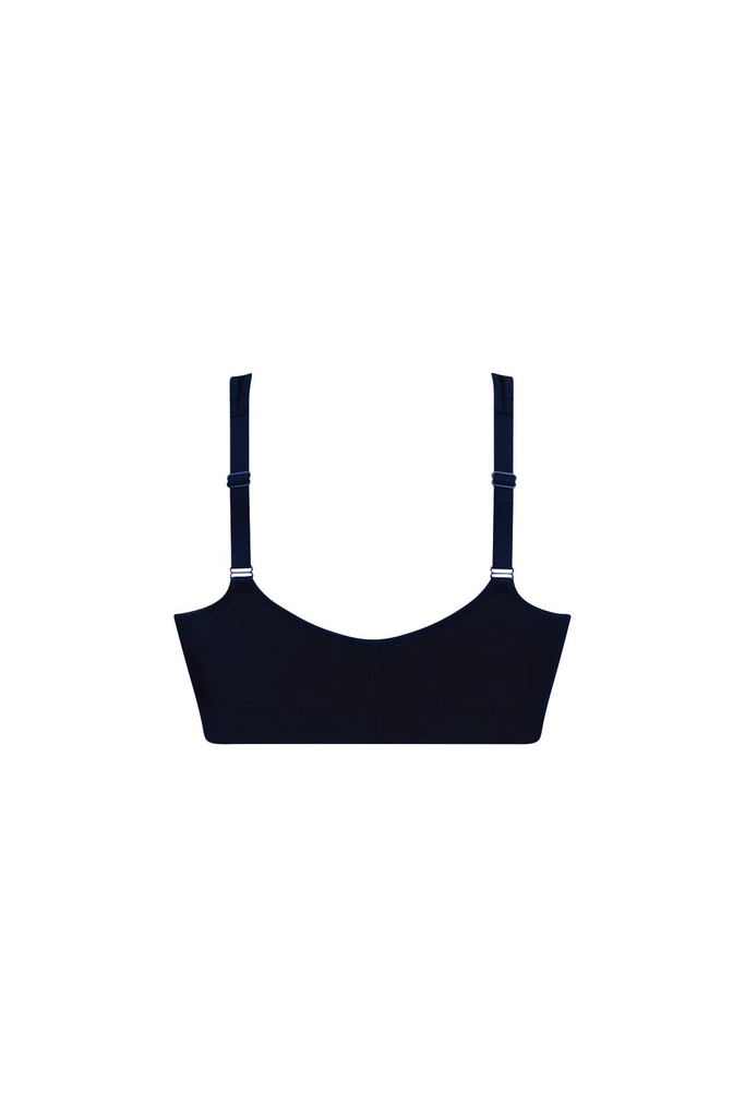 Brassière pour prothèses sans coutures à tirette ANITA CARE "Lynn" 5768X - Bleu Marine 380