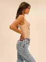Combinaison gainante shapewear buste ouvert SIMONE PERELE "Story" 1F6531 - Peau Rosée 739