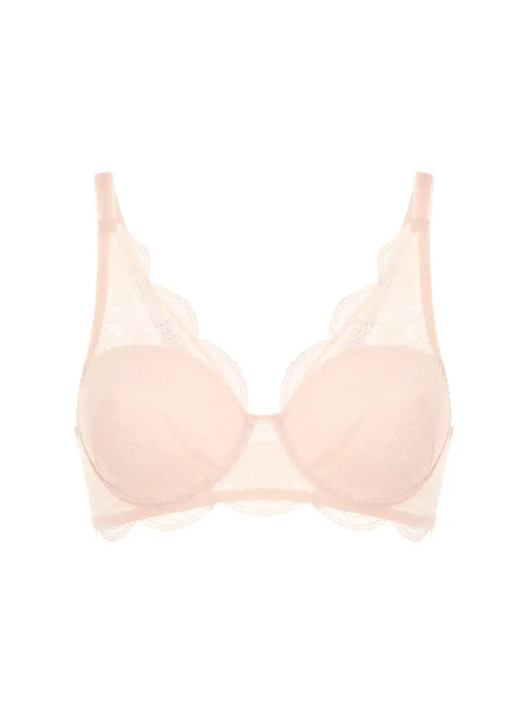 Soutien-gorge armature triangle paddé SIMONE PERELE "Karma" 12V343 - Poudre Pétale 332