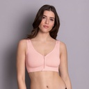 Brassière pour prothèses sans coutures à tirette ANITA CARE "Lynn" 5768X - Lotus 541
