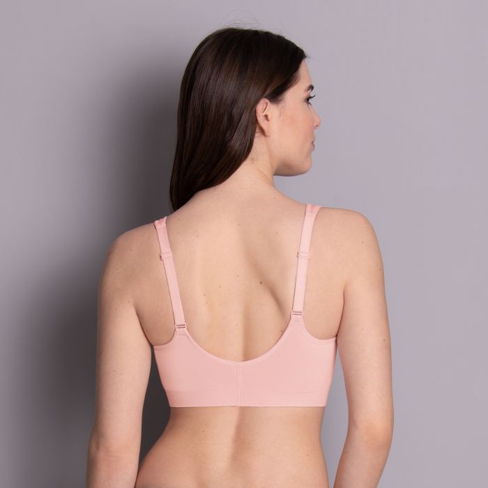 Brassière pour prothèses sans coutures à tirette ANITA CARE "Lynn" 5768X - Lotus 541