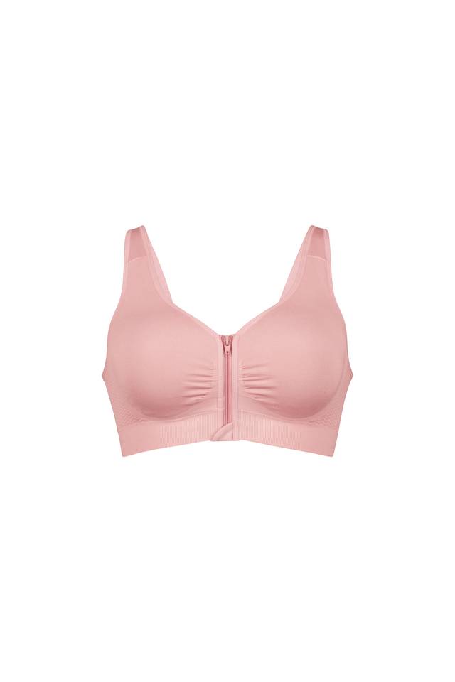 Brassière pour prothèses sans coutures à tirette ANITA CARE "Lynn" 5768X - Lotus 541