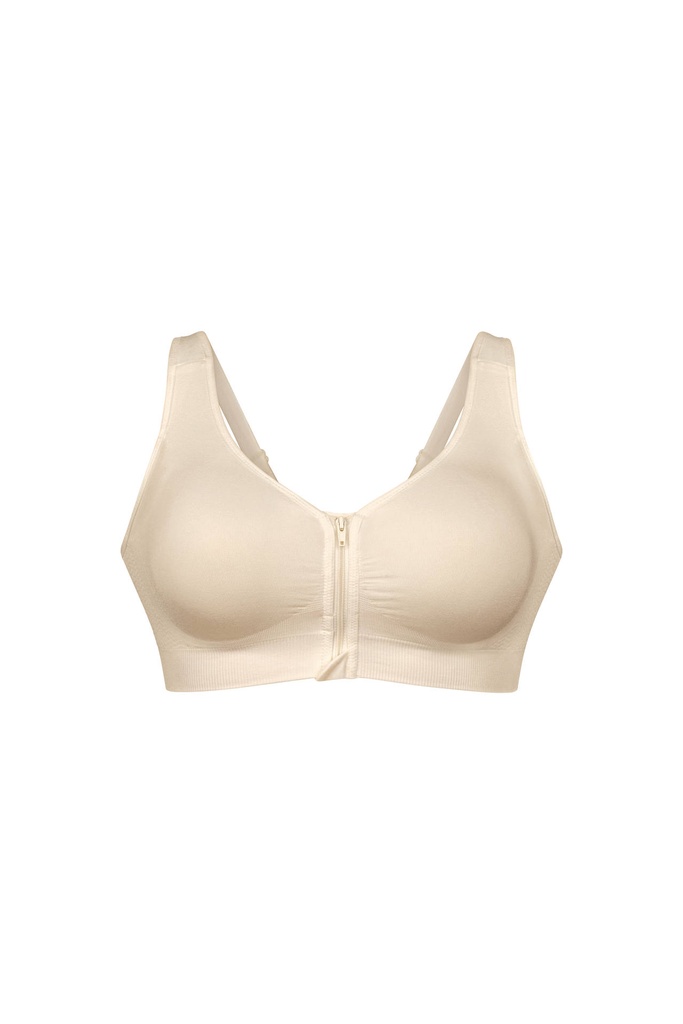 Brassière pour prothèses sans coutures à tirette ANITA CARE "Lynn" 5768X - Crystal 612